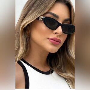 Miu Miu Sunglasses with Pink Box, Cleaning cloth with Dust Bag